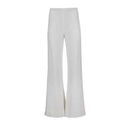 Crepe de Chine Silk Pants