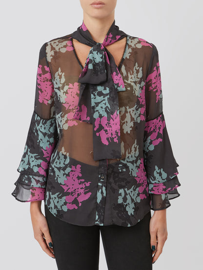 Layered Georgette Blouse