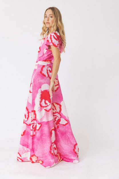 Ruffled Gown